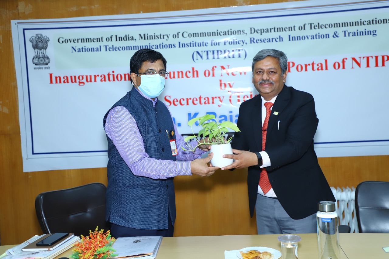 Secretary (T) Visit to NTIPRIT, 27.12.2021