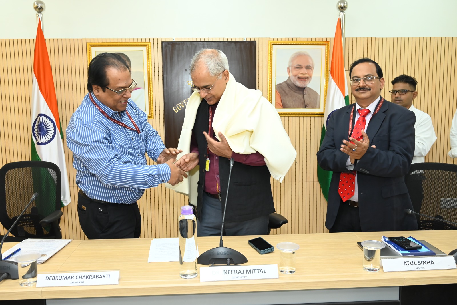 Secretary visit to NTIPRIT